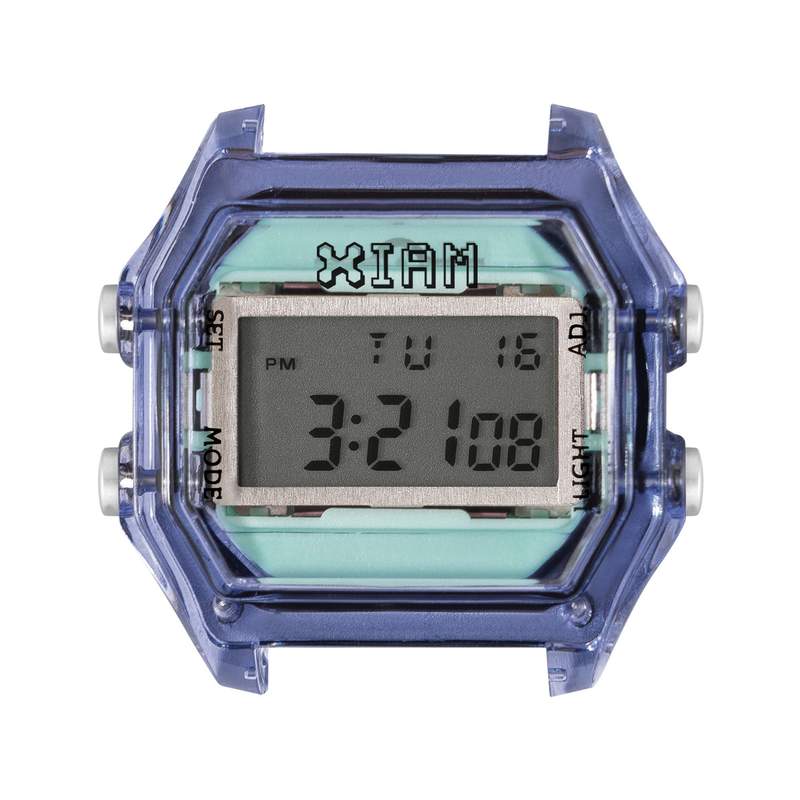 Boîte de Montre IAM medium polycarbonate violet - vue 1