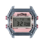 Boîte de montre IAM medium polycarbonate gris - vue 1