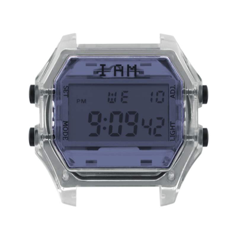 Boîte de montre IAM large polycarbonate - vue 1