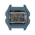 Boîte de montre IAM large polycarbonate bleu - vue 1