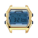 IAM Large Gold-Tone Polycarbonate Watch Box - View 1