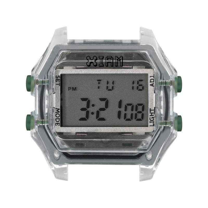 Boîte de montre IAM large polycarbonate - vue 1
