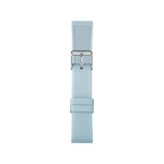 Bracelet de montre IAM medium silicone bleu - vue 1