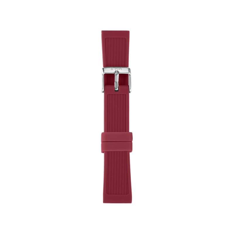 Bracelet de montre IAM medium silicone violet - vue 1