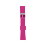 Bracelet de montre IAM medium silicone rose - vue 1