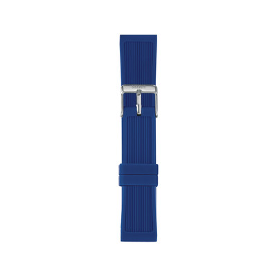 Bracelet de montre IAM medium silicone bleu