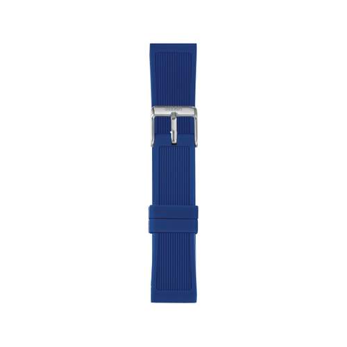 IAM medium silicone blue watchband
