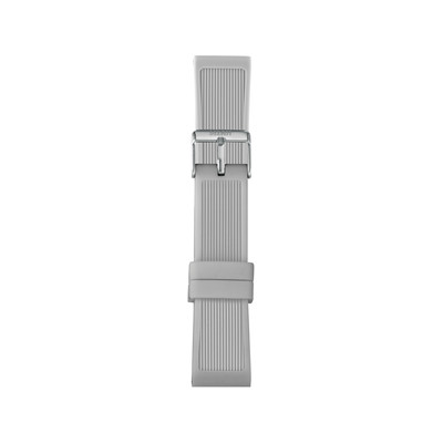 Bracelet de montre IAM large silicone gris - vue 1