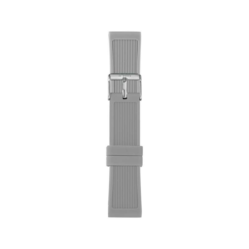 Bracelet de montre IAM large silicone gris - vue 1