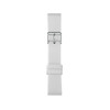 Bracelet de montre IAM large silicone blanc - vue V1