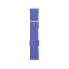 Bracelet de montre IAM large silicone bleu - vue V1