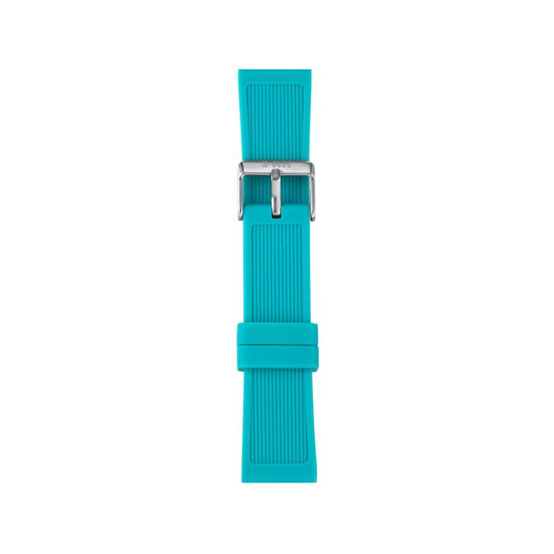 Bracelet de montre IAM large silicone bleu - vue 1