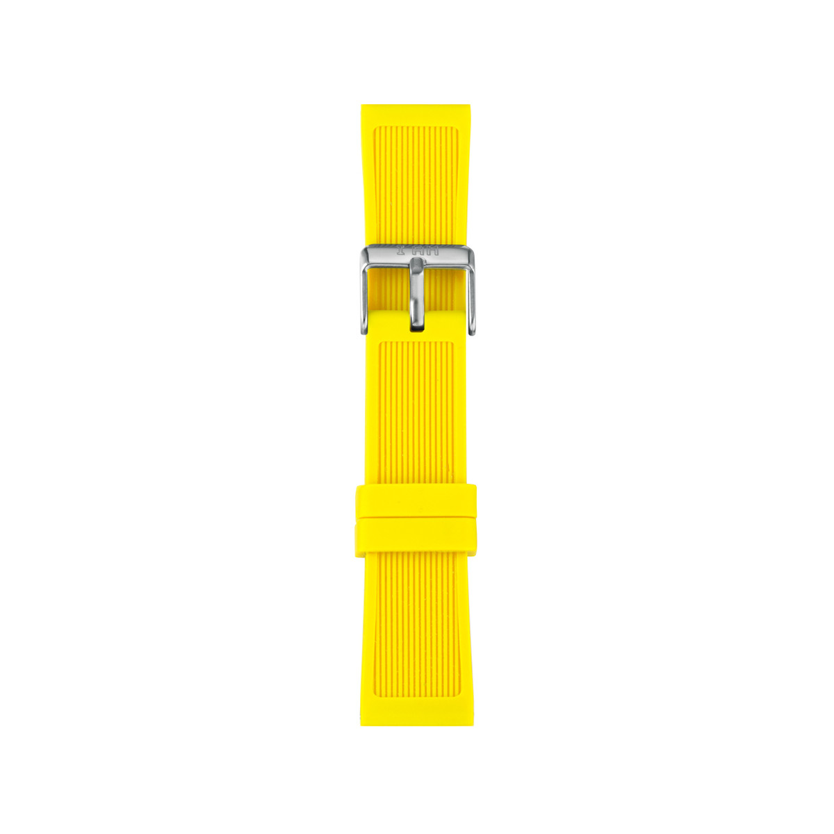 Bracelet de montre IAM large silicone jaune