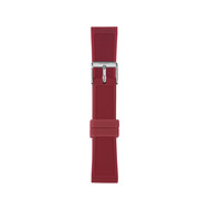 Bracelet de montre IAM large silicone rouge