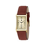 Montre Lip homme cuir acier doré - vue 1