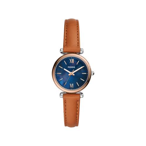 FOSSIL Horloge Leren band