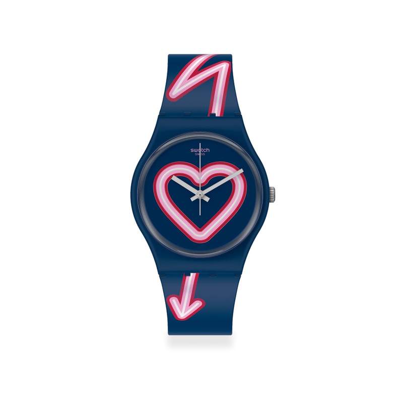 Montre SWATCH POWER OF LOVE Bracelet Silicone - vue 1