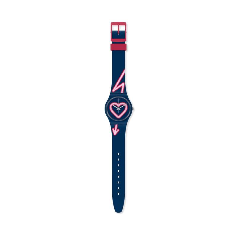 Montre SWATCH POWER OF LOVE Bracelet Silicone - vue D1