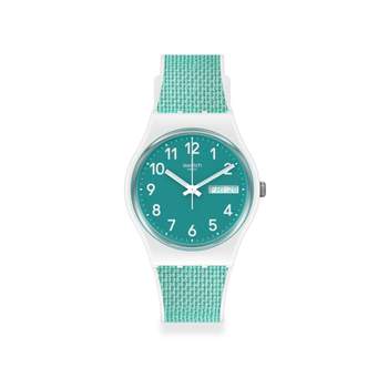 SWATCH-horloge SWATCH ESSENTIALS met siliconen band