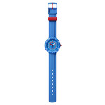 Montre Flik Flak GARDEN ADVENTURE plastique bleu - vue D1