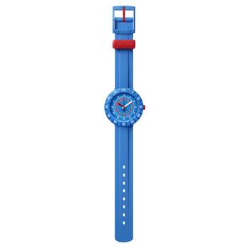Montre Flik Flak GARDEN ADVENTURE plastique bleu