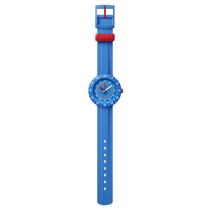 Montre Flik Flak GARDEN ADVENTURE plastique bleu - vue D1