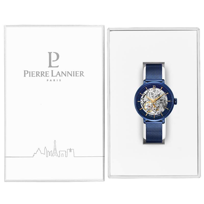 Montre PIERRE LANNIER AUTOMATIC Bracelet Acier - vue D1
