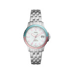 FOSSIL Watch with Stainless Steel Strap - View 1