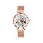 Montre  Pierre Lannier femme automatique doré rose - vue 1