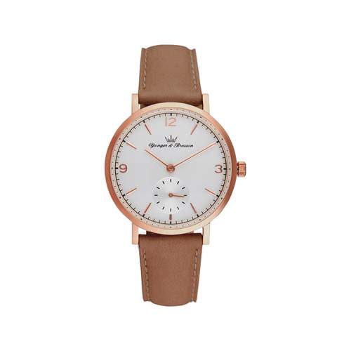 YONGER & BRESSON Watch Leather Strap