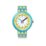 Montre Flik Flak enfant plastique textile bleu - vue 1