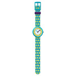 Montre Flik Flak enfant plastique textile bleu - vue D1