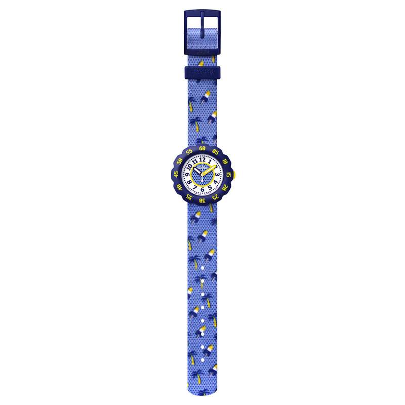 Montre Flik Flak enfant plastique textile bleu - vue D1