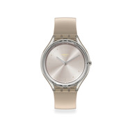 Montre Swatch mixte plastique silicone gris