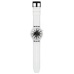 Montre Swatch mixte plastique silcone transparent - vue D1
