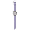 Montre Swatch mixte plastique silicone violet - vue VD1