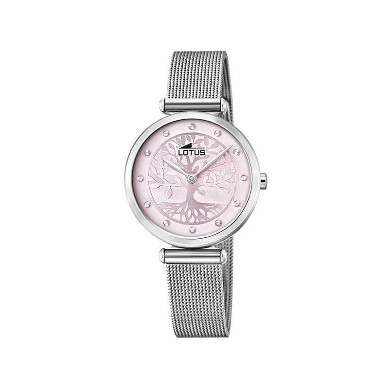 MONTRE LOTUS FEMME ACIER MAILLE MILANAISIE - vue 1