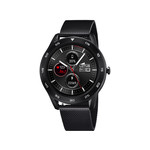 MONTRE CONNECTÉE LOTUS MIXTE ACIER NOIR - vue 1