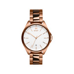 Montre MVMT femme acier doré rose - vue 1