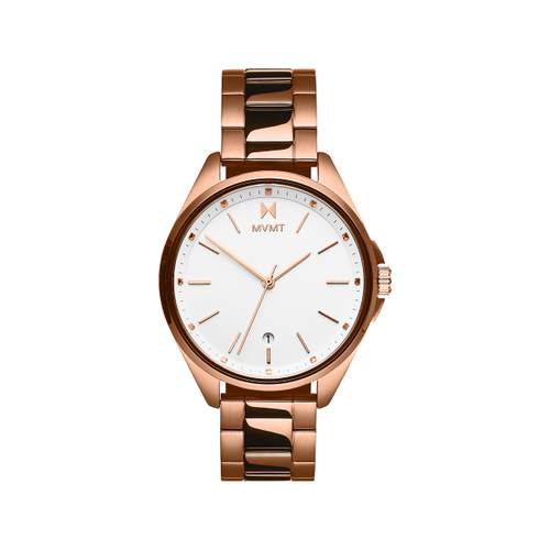 Montre MVMT femme acier doré rose