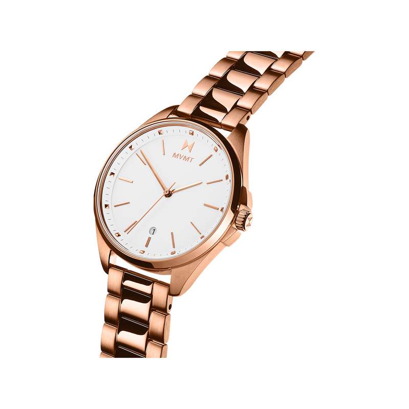 Montre MVMT femme acier doré rose - vue 2