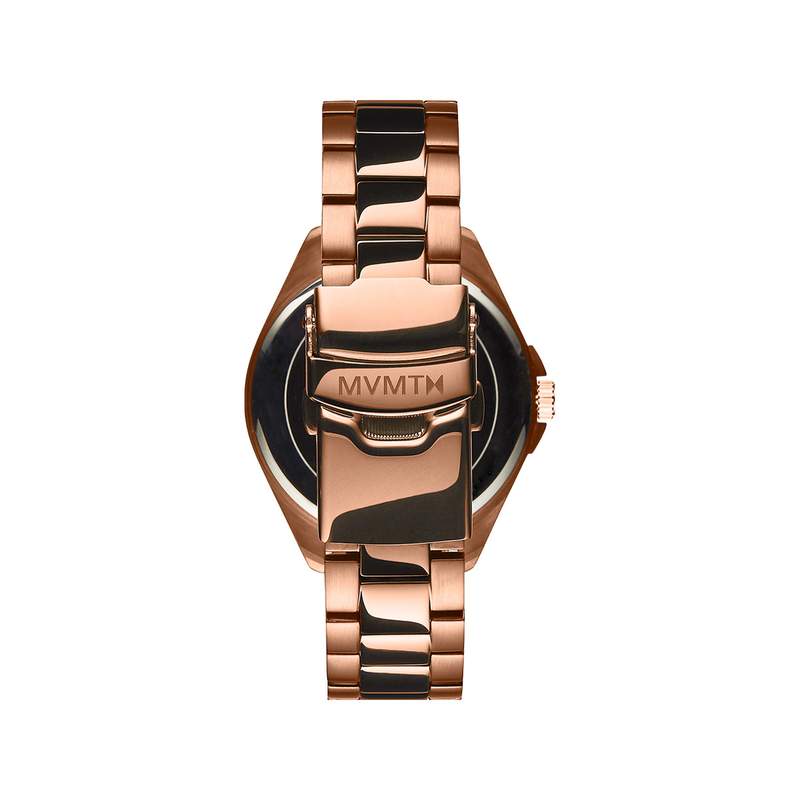 Montre MVMT femme acier doré rose - vue 3