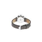 Montre Lip femme acier cuir gris - vue 3