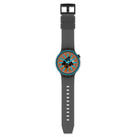 Montre Swatch mixte plastique silicone noir - vue D1