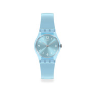 Montre Swatch femme plastique silicone bleu