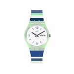Montre Swatch mixte plastique silicone multicolore - vue 1