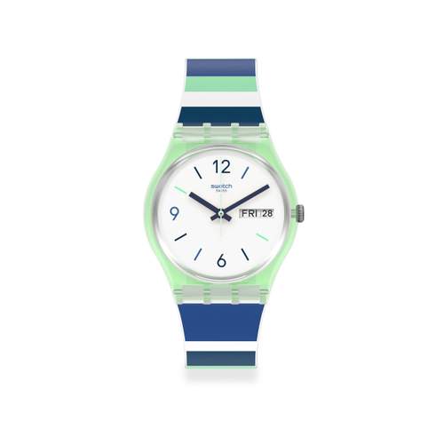 Montre Swatch mixte plastique silicone multicolore