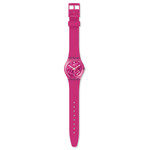 Montre Swatch mixte plastique silicone rose - vue D1