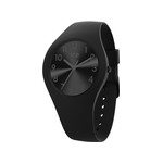 Montre Ice Watch femme small silicone noir - vue 1