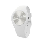 Montre Ice Watch femme medium silicone blanc - vue 1